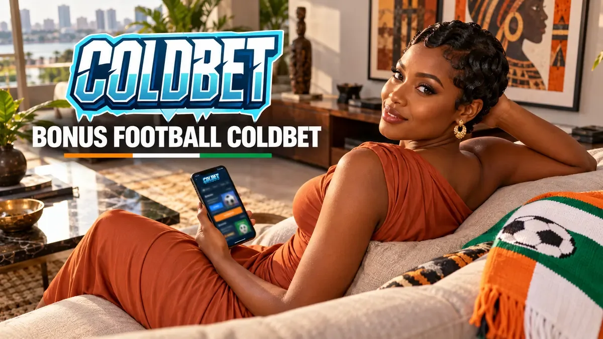 Femme détendue sur un canapé consultant le bonus football Coldbet sur son smartphone